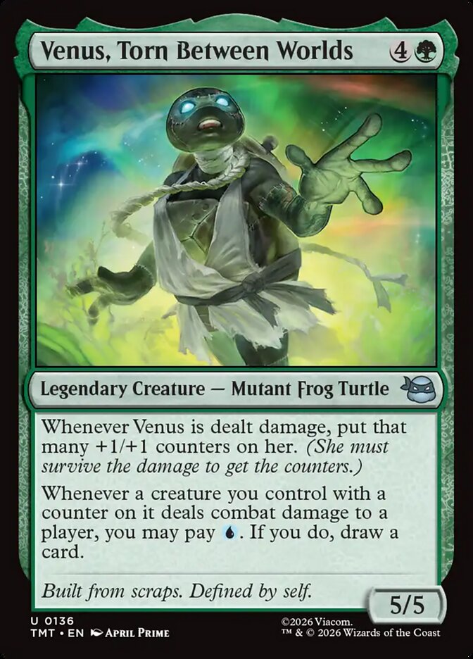 MTG Card Title: Venus, Torn Between Worlds TMT/136