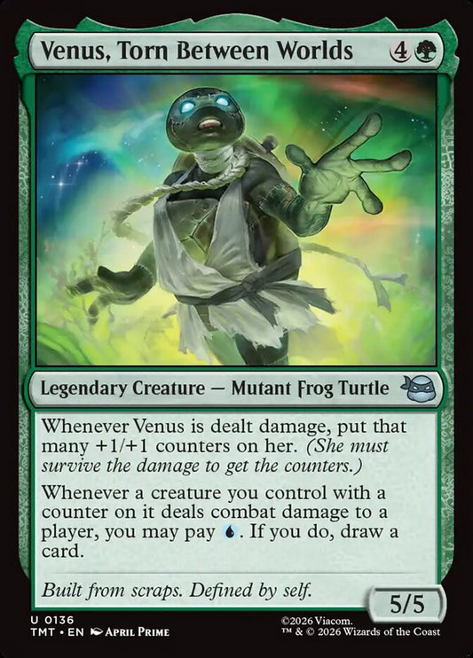 MTG Card Title: Venus, Torn Between Worlds TMT/136