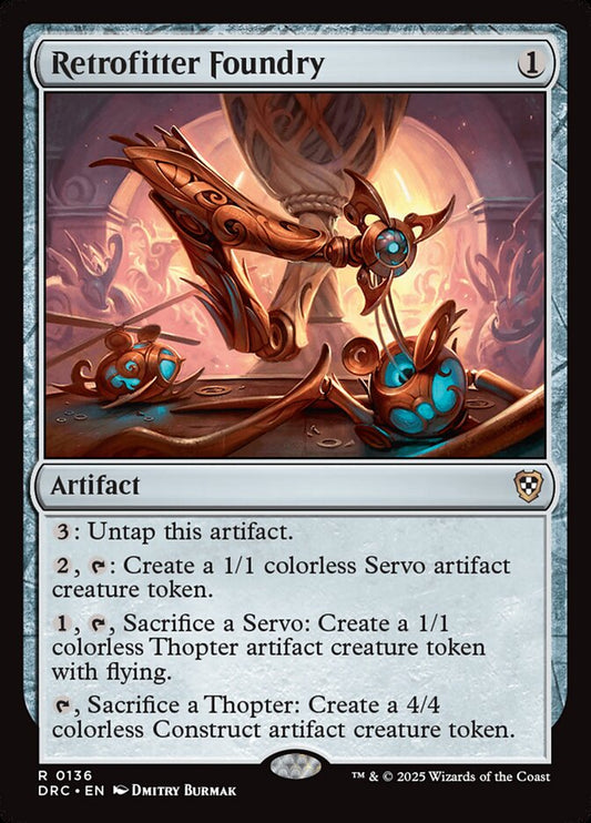 MTG Card Title: Retrofitter Foundry DRC/136