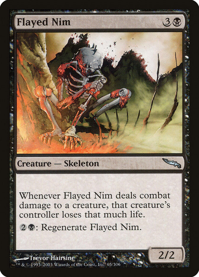 MTG Card Title: Flayed Nim MRD/65