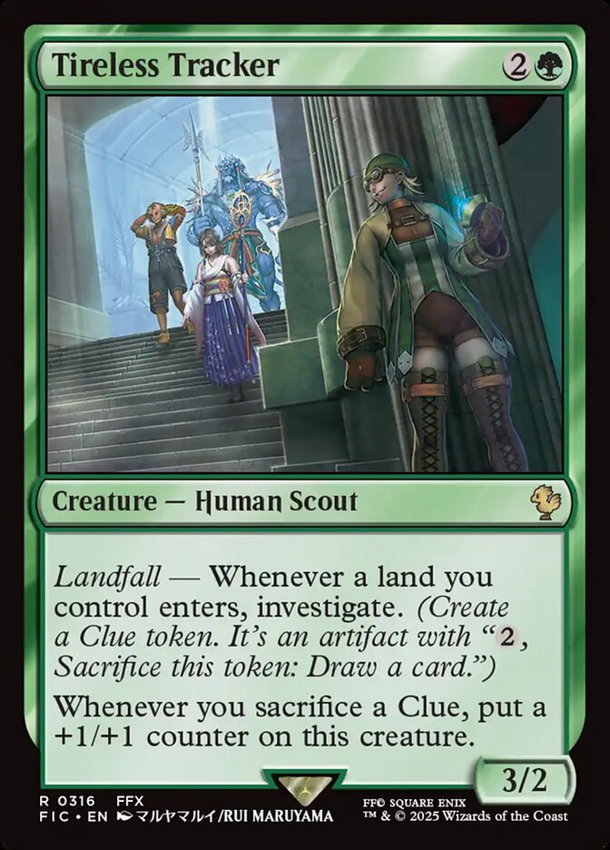 MTG Card Title: Tireless Tracker FIC/316
