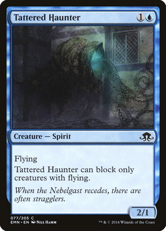 MTG Card Title: Tattered Haunter EMN/77