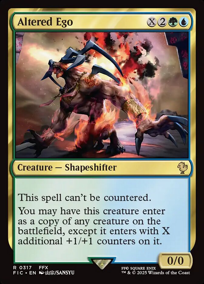 MTG Card Title: Altered Ego FIC/317