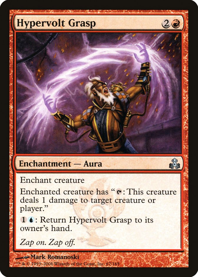 MTG Card Title: Hypervolt Grasp GPT/67