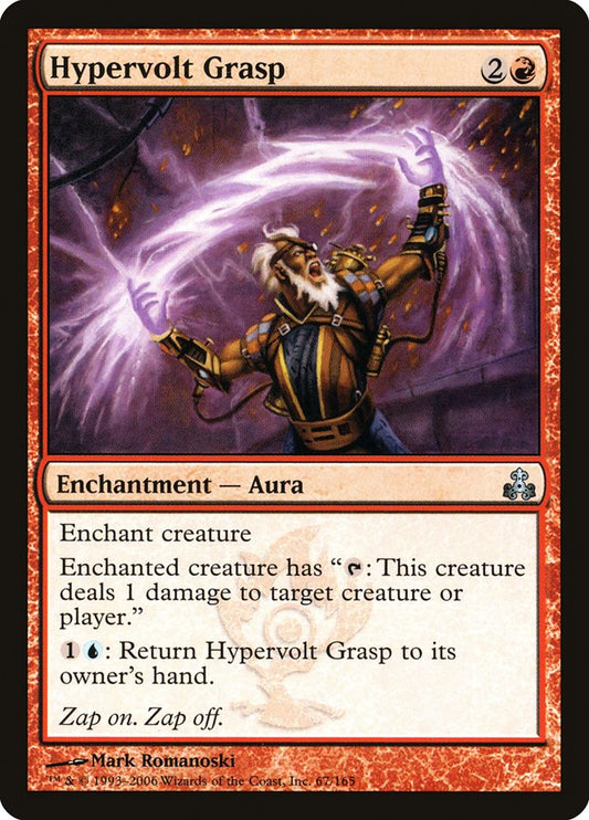 MTG Card Title: Hypervolt Grasp GPT/67