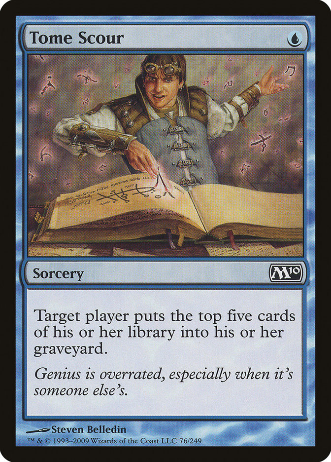MTG Card Title: Tome Scour M10/76
