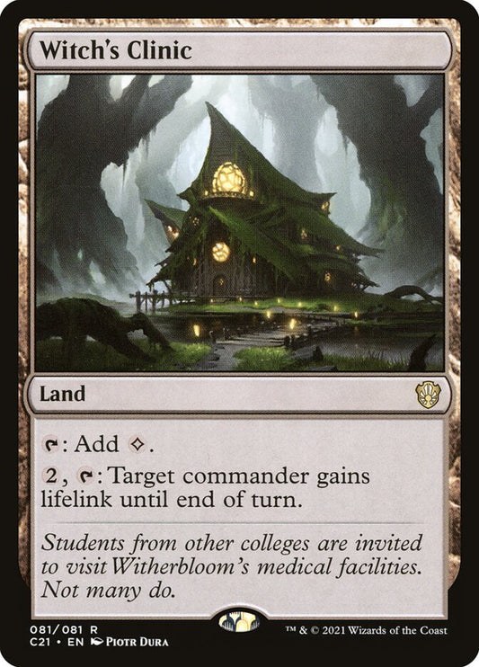 MTG Card Title: Witch's Clinic C21/81