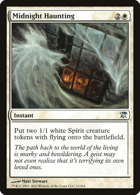 MTG Card Title: Midnight Haunting ISD/22