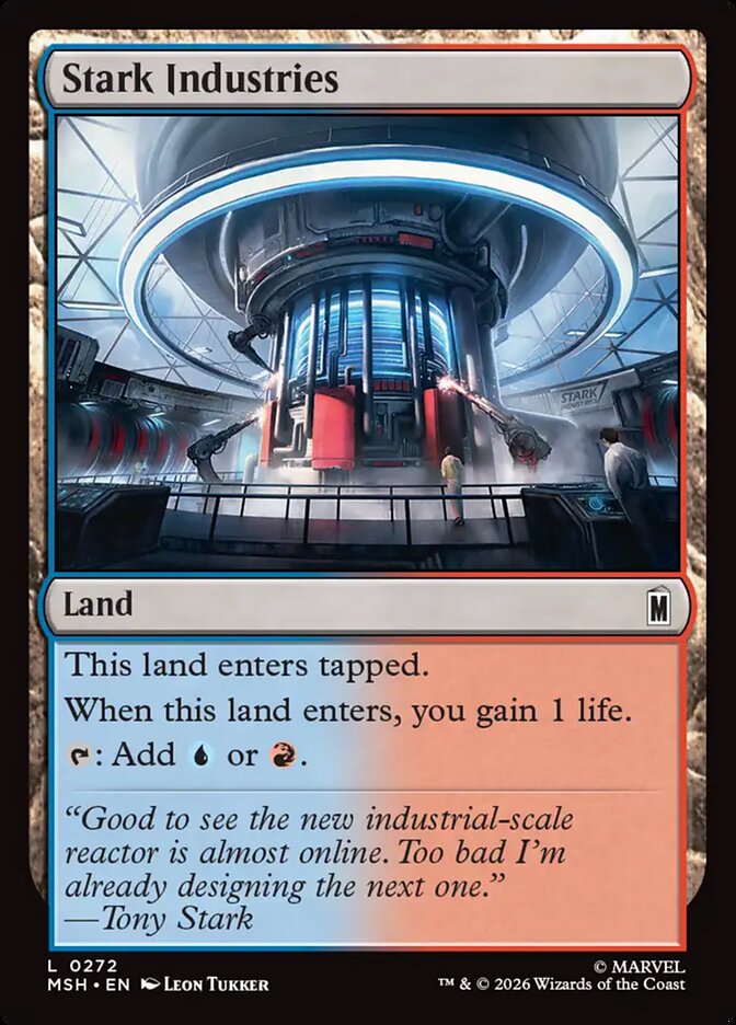 MTG Card Title: Stark Industries MSH/272