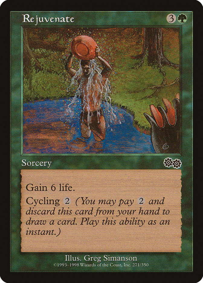 MTG Card Title: Rejuvenate USG/271