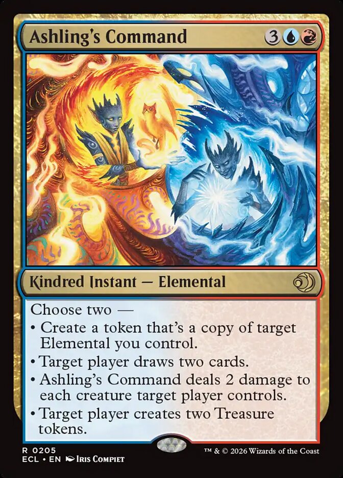 MTG Card Title: Ashling's Command ECL/205