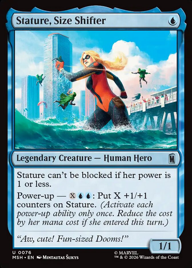 MTG Card Title: Stature, Size Shifter MSH/76