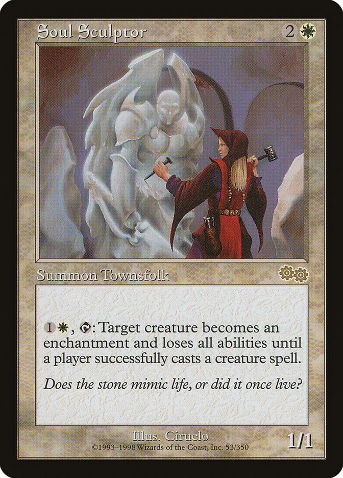 MTG Card Title: Soul Sculptor USG/53