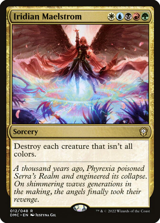 MTG Card Title: Iridian Maelstrom DMC/12
