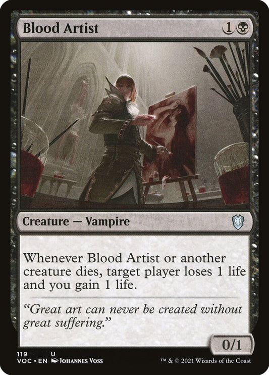 MTG Card Title: Blood Artist VOC/119