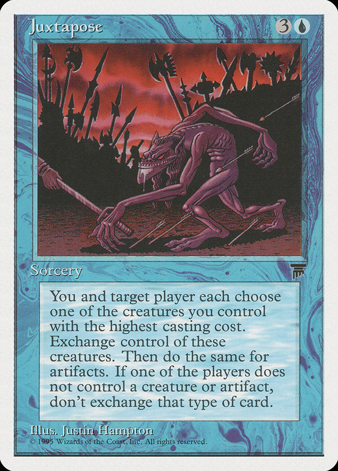 MTG Card Title: Juxtapose CHR/22