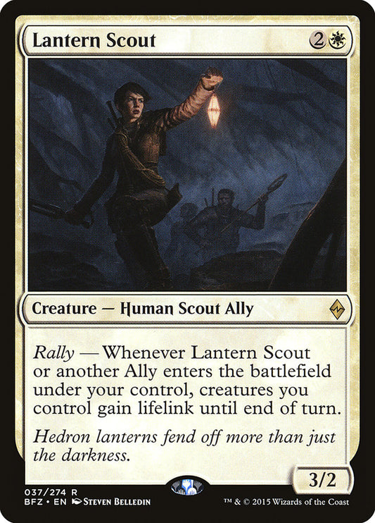 MTG Card Title: Lantern Scout BFZ/37