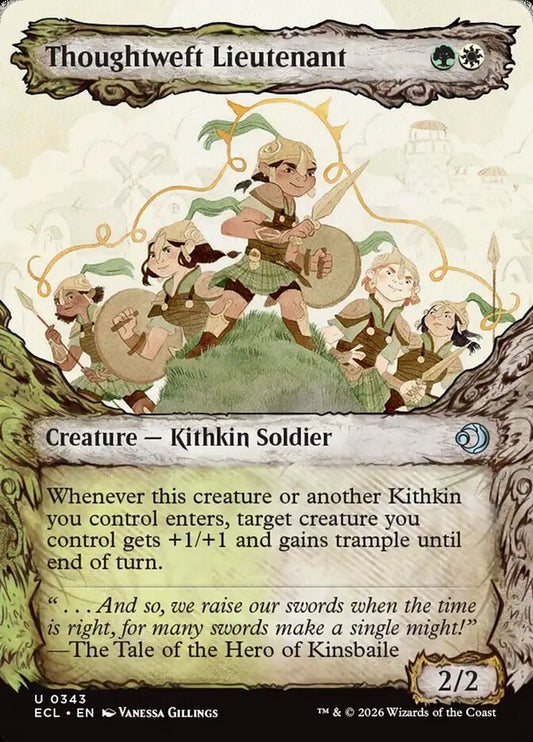 MTG Card Title: Thoughtweft Lieutenant ECL/343