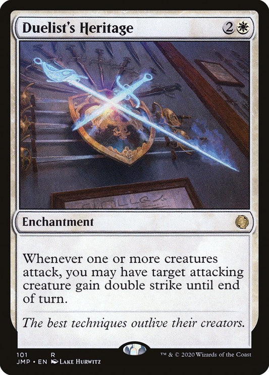 MTG Card Title: Duelist's Heritage JMP/101