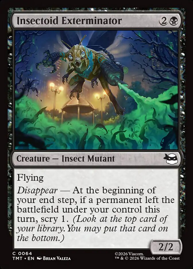 MTG Card Title: Insectoid Exterminator TMT/64