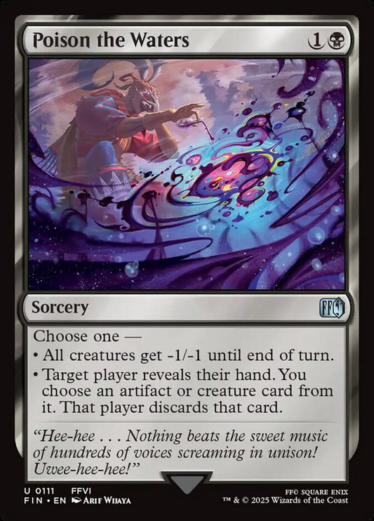 MTG Card Title: Poison the Waters FIN/111