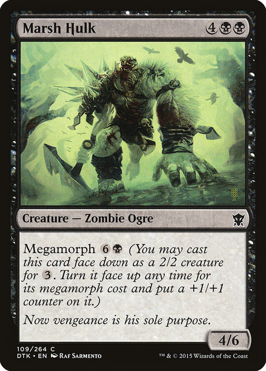 MTG Card Title: Marsh Hulk DTK/109