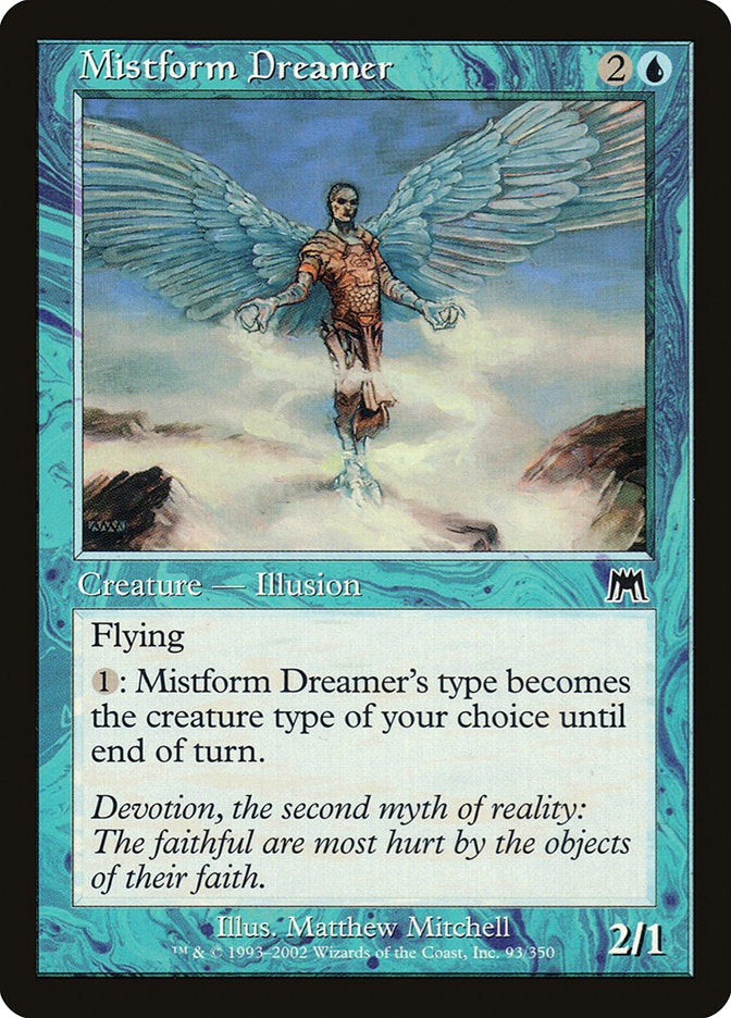 MTG Card Title: Mistform Dreamer ONS/93