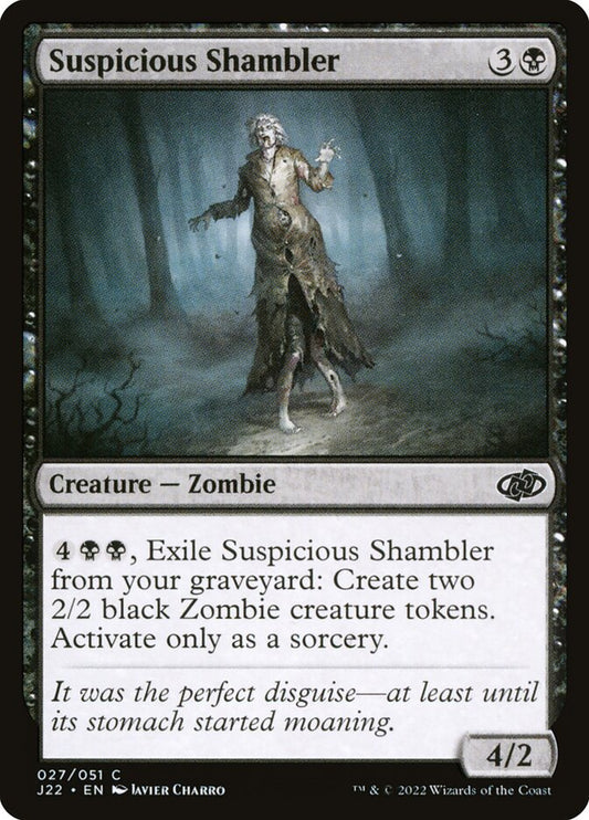 MTG Card Title: Suspicious Shambler J22/27