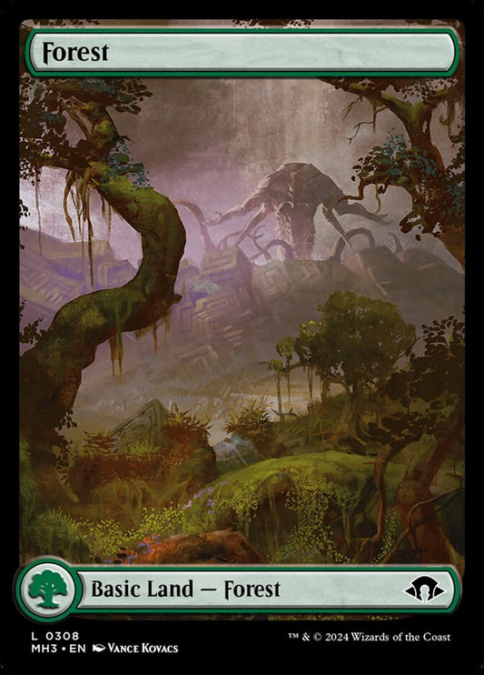 MTG Card Title: Forest MH3/308