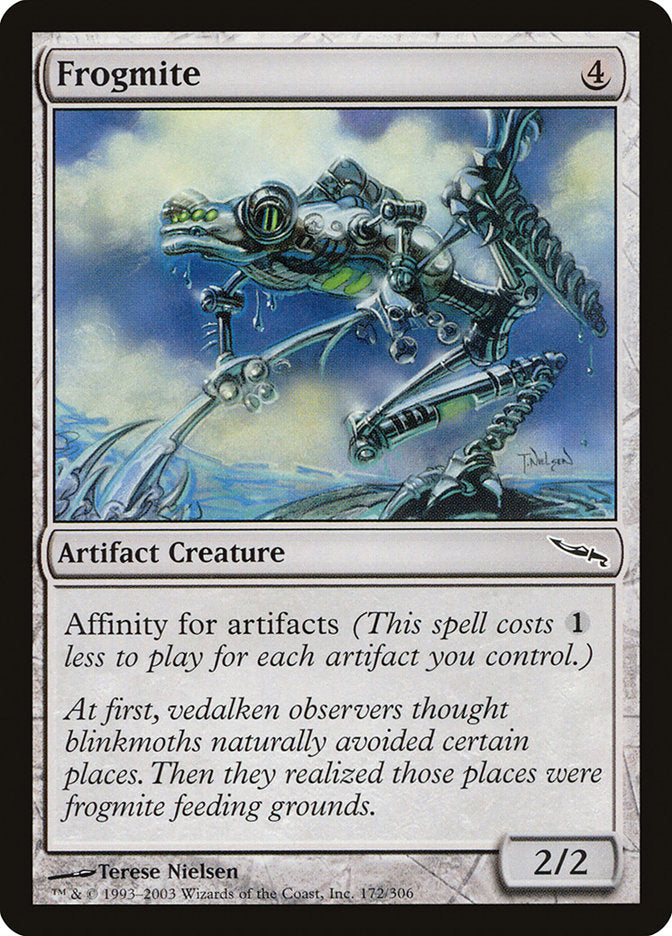MTG Card Title: Frogmite MRD/172