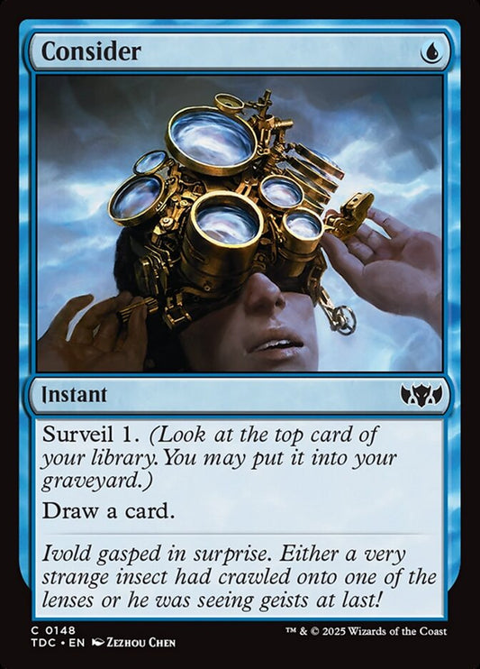 MTG Card Title: Consider TDC/148