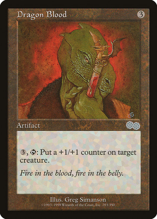MTG Card Title: Dragon Blood USG/293