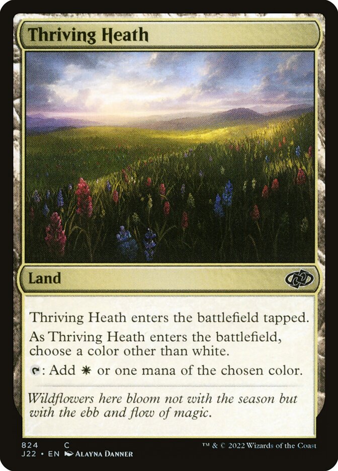 MTG Card Title: Thriving Heath J22/824