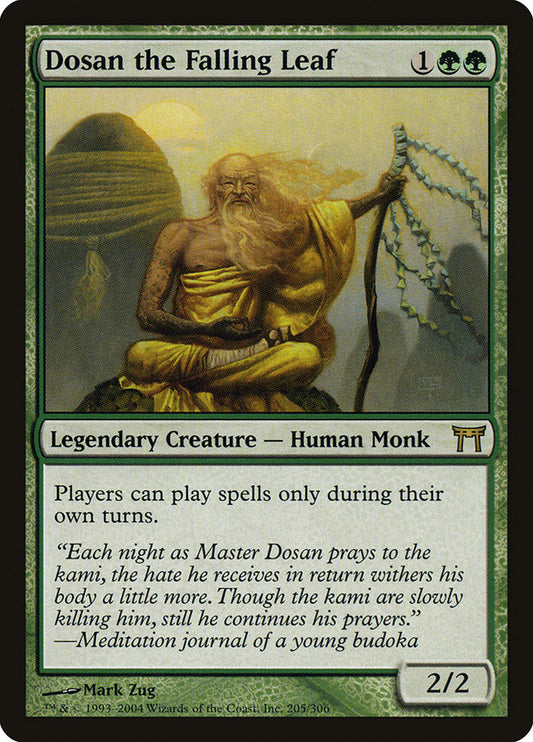 MTG Card Title: Dosan the Falling Leaf CHK/205