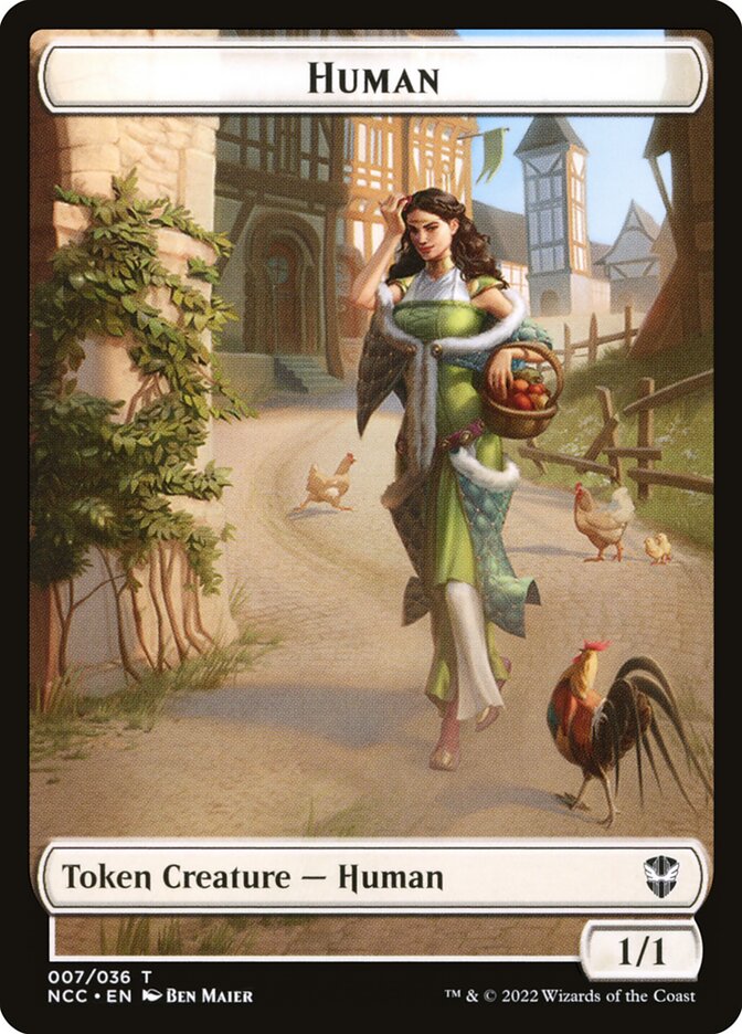 MTG Card Title: Human TNCC/7
